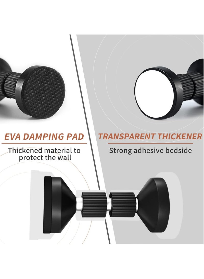 YelaJoy Adjustable Headboard Stoppers, Threaded Bed Frame Anti-Shake Tool, Bedside Stopper Prevent Loosening Anti-Shake Fixer, Telescopic Stabilizer, Protect Wall, for Beds, Cabinets, Sofas (4 PCS) - Image 4