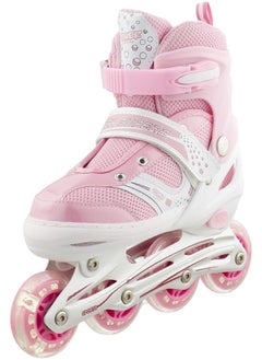 Rustomart Roller Skate Shoes for Children Medium Pink and White 1.0 Base box - pzsku/Z49608CFFC1796D13D738Z/45/_/1701874581/609f4d44-fa3a-48ed-ac30-d89ccf4f8737