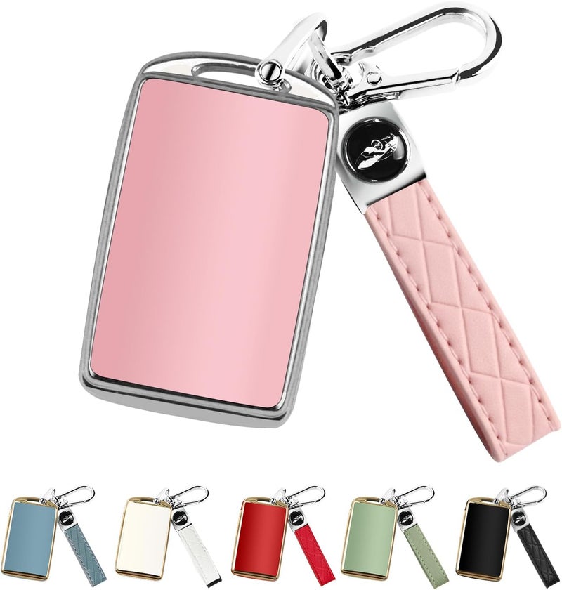 QBUC for Mazda Key Fob Cover Case with Keychain for 2019-2023 Mazda 3 6, Mazda 3 Hatchback, 2020-2023 Mazda CX-5, CX-9, CX-30 - Image 1
