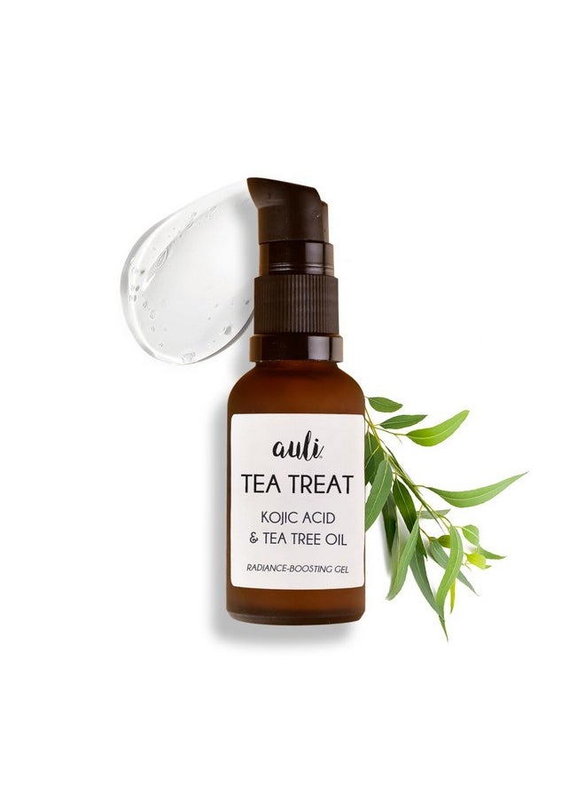 AULI LIFESTYLE - Auli Tea Treat Radiance Boosting Gel | 30Ml | 0.1% Kojic Acid & 0.1% Tea Tree Oil | Effective On Skin Discoloration - Image 1