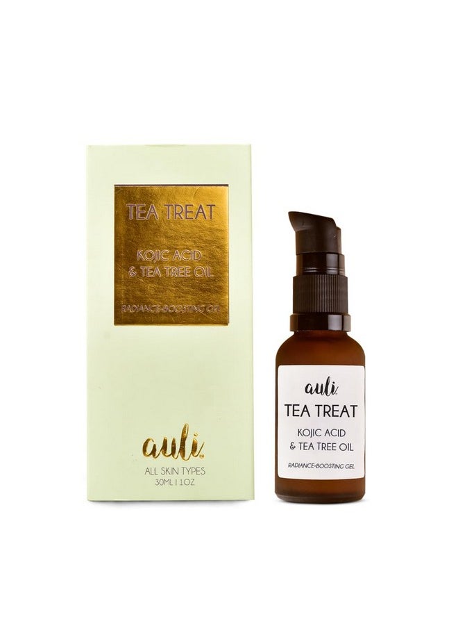 AULI LIFESTYLE - Auli Tea Treat Radiance Boosting Gel | 30Ml | 0.1% Kojic Acid & 0.1% Tea Tree Oil | Effective On Skin Discoloration - Image 1