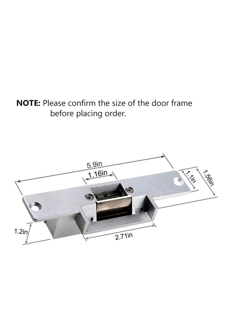 أغيمنكس قفل باب السلامة الكهربائية فشل نظام مراقبة الدخول الجمود أو أسطواني قفل - Image 3