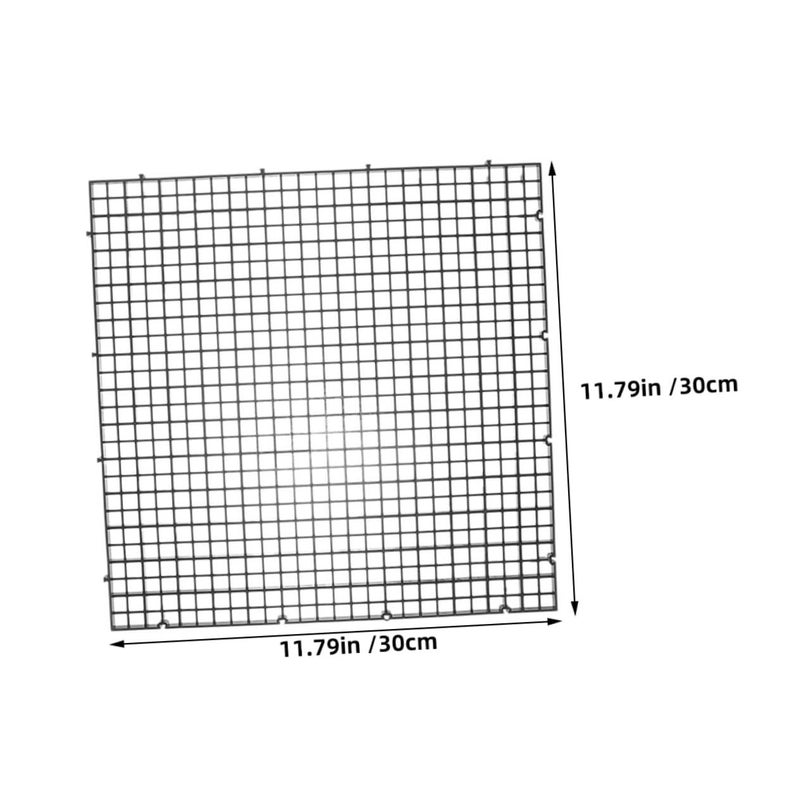 4 Sets Fish Tank Divider Plastic Crate Isolation Board with Clips for Aquariums - Image 3