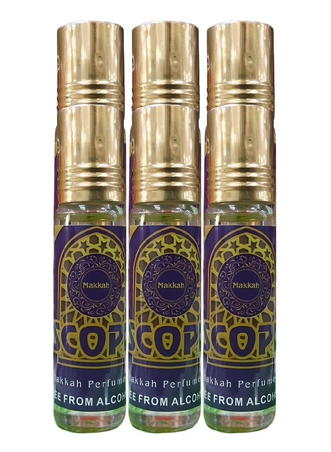 بيرفيومز 6 قطع زيت عطر مكة سكوب 12 مل - Image 1