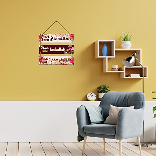 Indianara MDF Wall Hanging Decorative Wall Art for Living room | Bedroom | Home Décor | Office | Gift (Style 1) - Image 3