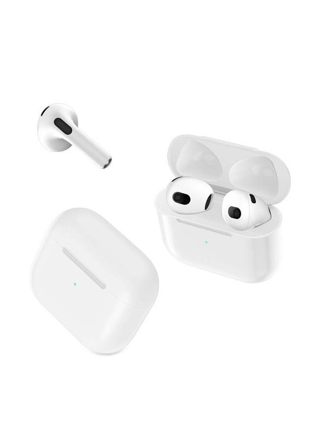 GREEN LION True Wireless Earbuds 3 G1 / BT 5.0 Version / Intelligent Touch Control / Comfortable to Wear / Wireless Charging Capabilities / POP-UPS & Auto Pairing / 10M Distance Range - White - Image 2