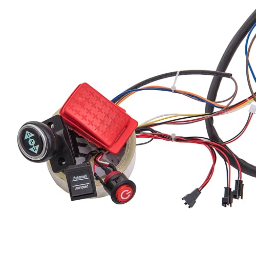 weelye 12 Volt Children Electric Car DIY Modified Wires and Switch Kit,with 2.4G Bluetooth Remote Control and Receiver,for Children Electric Ride On Car Accessories - Image 4
