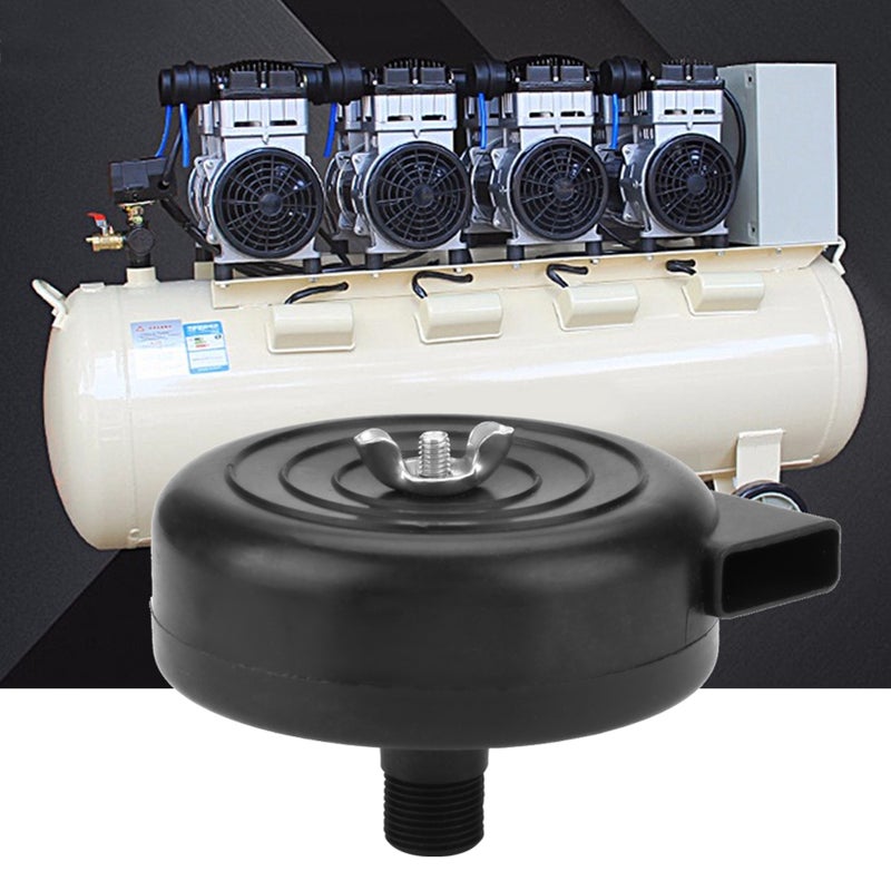 16mm 3/8PT Plastic Male Thread Air Compressor Intake Filter Silencer Muffler New - Image 5