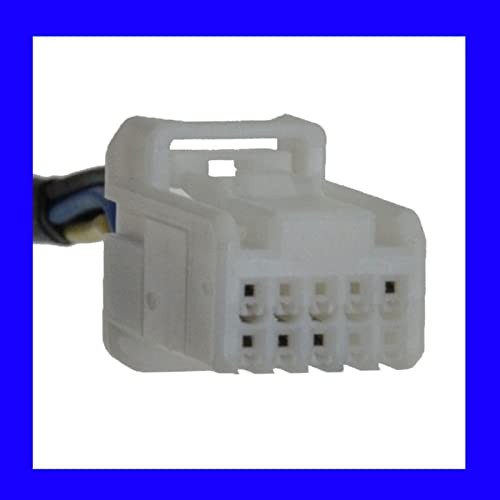 TRQ 2 Piece Driver and Passenger Side Mirror Assembly Set Electric Adjustment Heated No Memory Textured Compatible with 2008-2014 Mitsubishi Lancer MI1320132 MI1321132 - Image 4