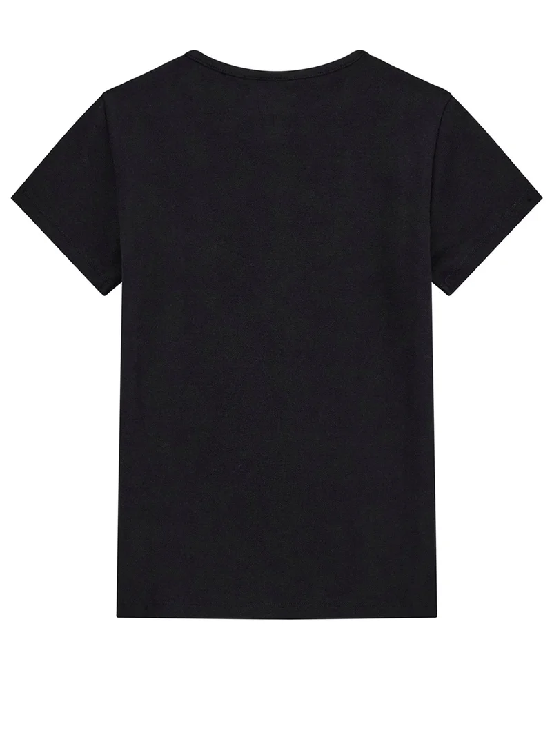 جس Kids Graphic Crew Neck T-Shirt