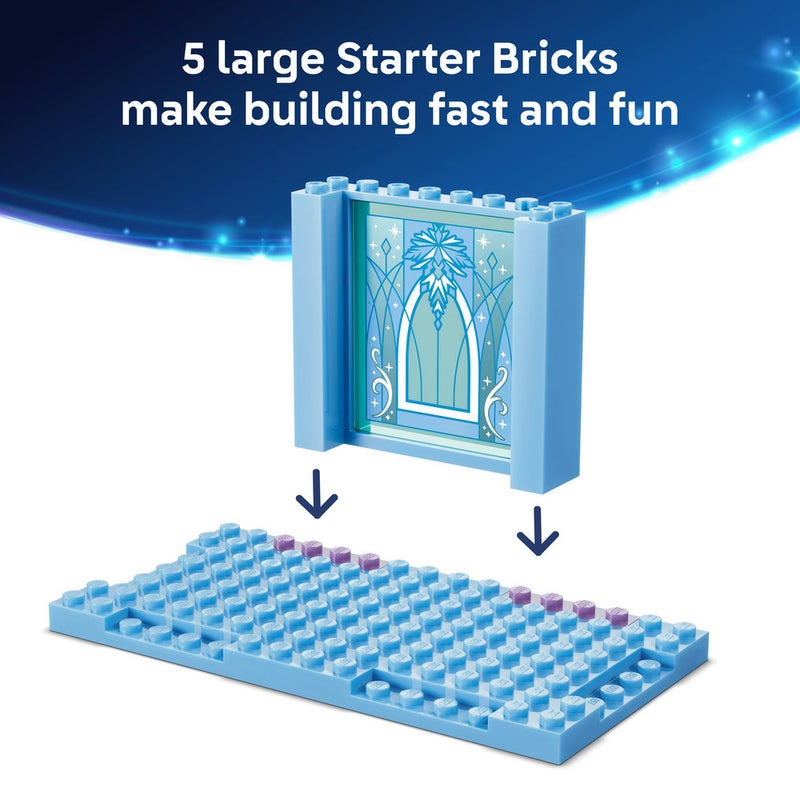 ليغو Disney Frozen‏ قلعة إلسا الثلجية ومغامرة جولتها في الثلج، لعبة بناء للأطفال بعمر ٤ سنوات وأكثر (٢١٦ قطعة) 43281 - Image 4