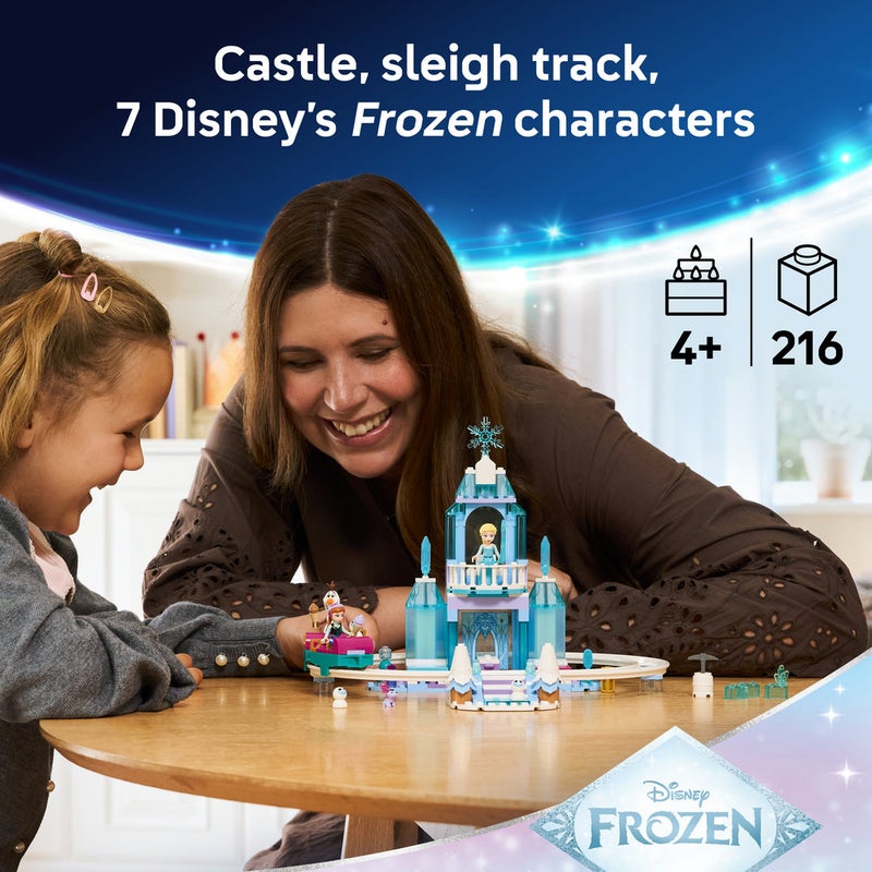ليغو Disney Frozen‏ قلعة إلسا الثلجية ومغامرة جولتها في الثلج، لعبة بناء للأطفال بعمر ٤ سنوات وأكثر (٢١٦ قطعة) 43281 - Image 3