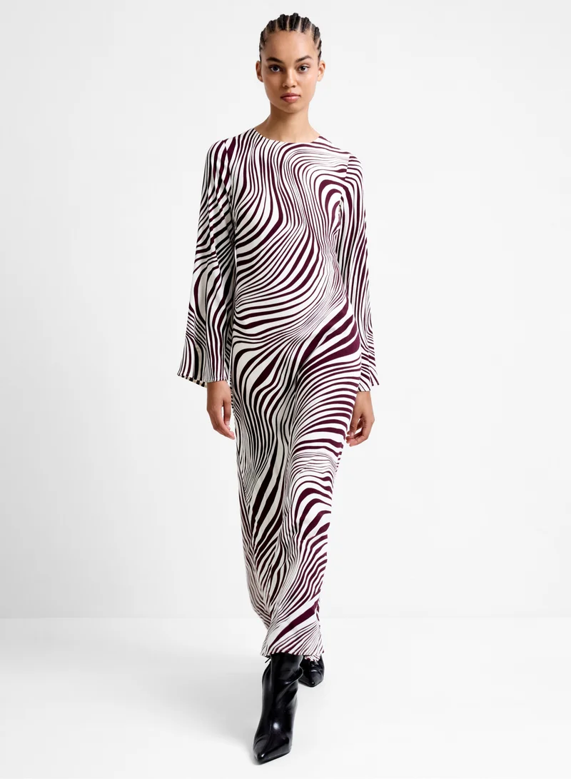French Connection Ziggy Lara Tie Back Maxi Dress