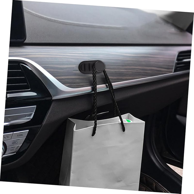 Black Self Adhesive Cable Storage Clip For Car Desk Home Office Organizer Hook - Image 3
