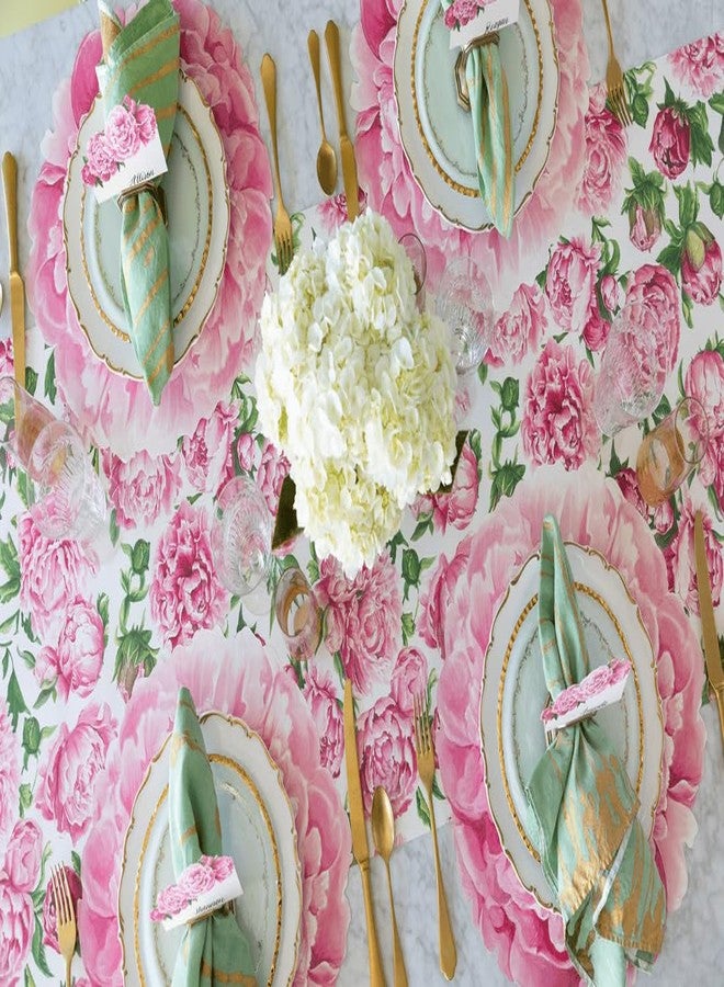 Hester & Cook Hester and Cook Die Cut Peony Placemat - Image 4