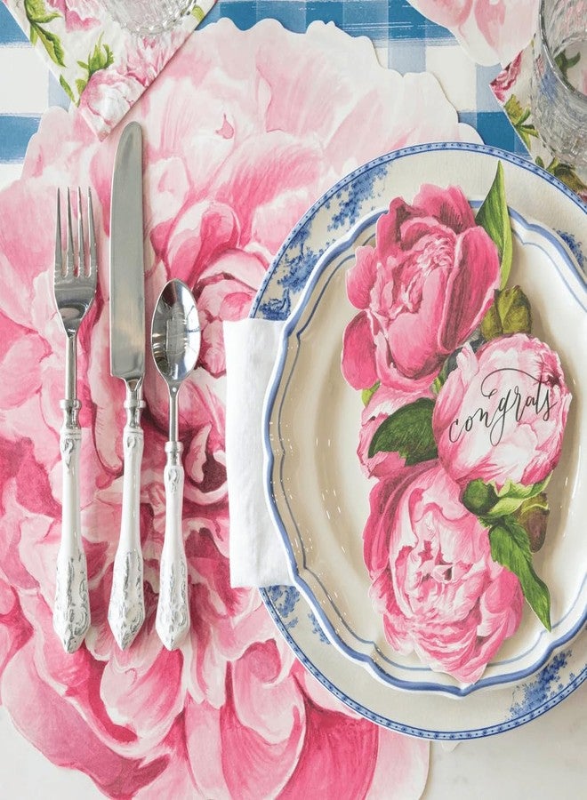 Hester & Cook Hester and Cook Die Cut Peony Placemat - Image 3