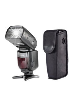 Coopic COOPIC CF580EX C LCD Display Flash Wireless GN56 5500K TTL Flash Speedlite Compatible with Canon 7D Mark II 5D Mark II III IV 1300D 1200D 1100D 750D 650D 600D 550D 100D 80D 70D 60D etc,  - Image 1