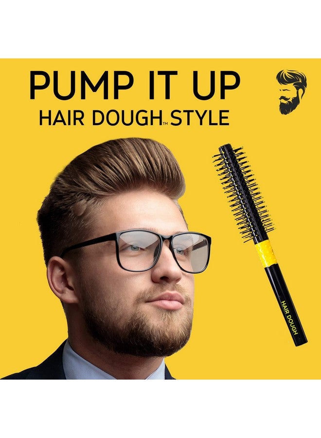 Quiff Roller Round Brush Small Is Perfect To Style And Add Volume To Any Short Hair Roller Brush Works Great With Wax Clay Beard Balm Pomade.
