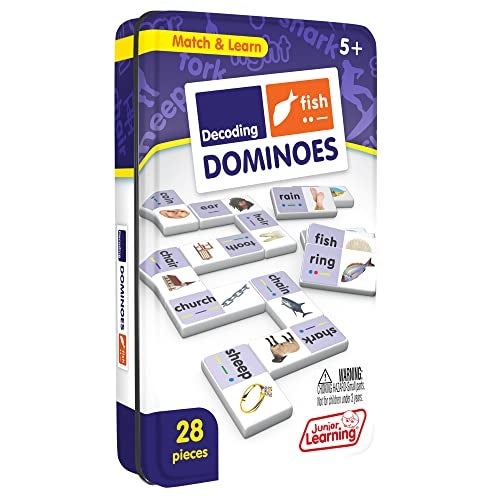 Junior Learning Decoding Match Learn Dominoes - Image 1