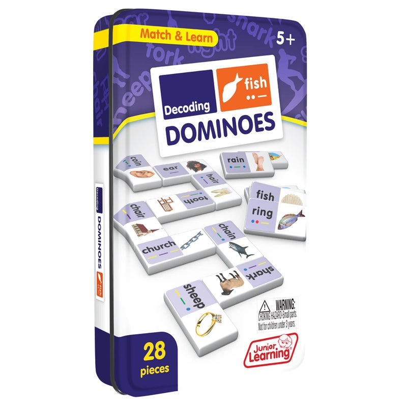 Junior Learning Decoding Match Learn Dominoes - Image 2