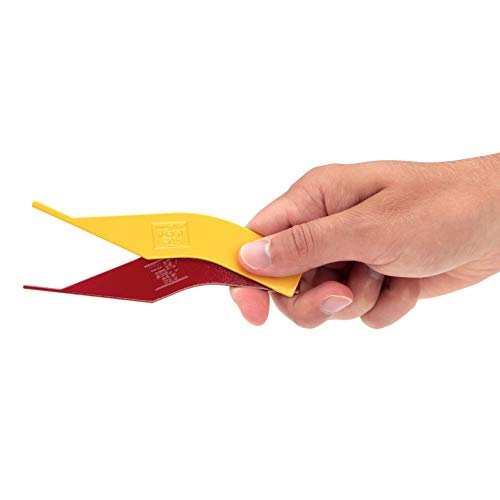 Steelman 2-Piece Brake Pad Thickness Gauge Set, Measure Both Disc and Drum Style Brake Pads, Durable Steel - Image 2