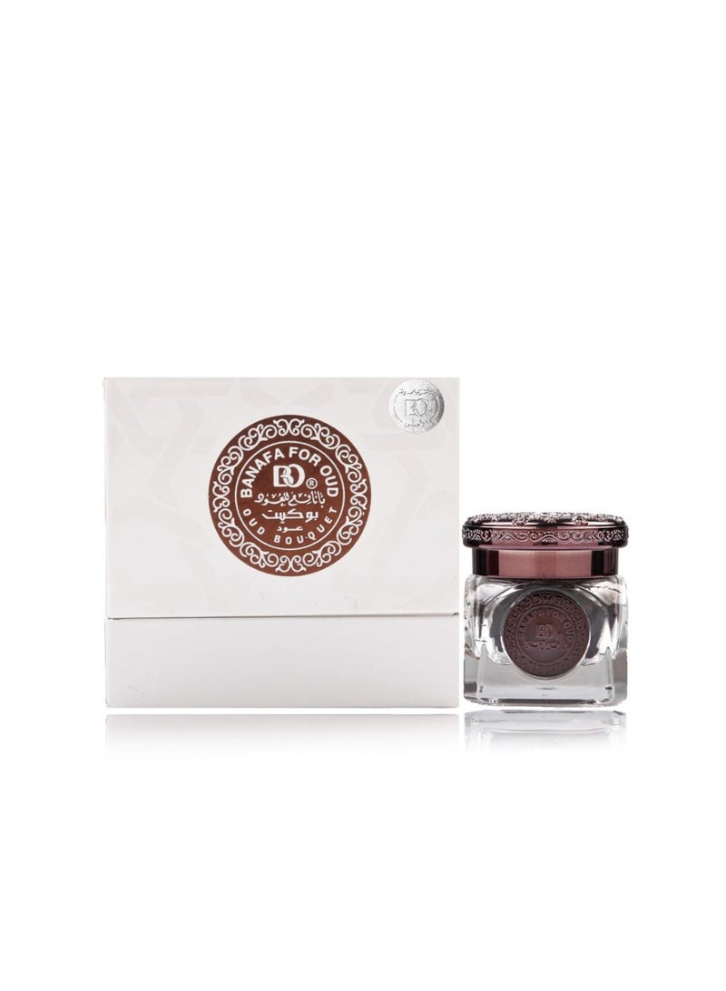 Banafa Scented oud Bakhoor oud bou-quet copper, 50 grams. - Image 1