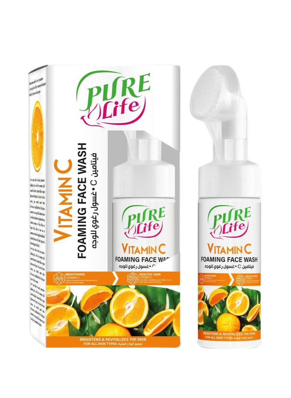 Pure Life PURE LIFE FOAMING FACE WASH VITAMIN C 175ML 