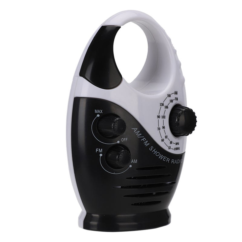 Multifunctional Portable Am FM Dual Band Waterproof Radio Receiver with Built In Speaker - Image 2