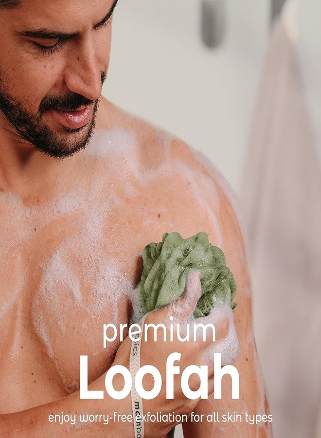 Paghadi Bath Sponge Shower Loofahs Loofa Sponge Shower Balls, Mesh Body Scrubber - Image 4