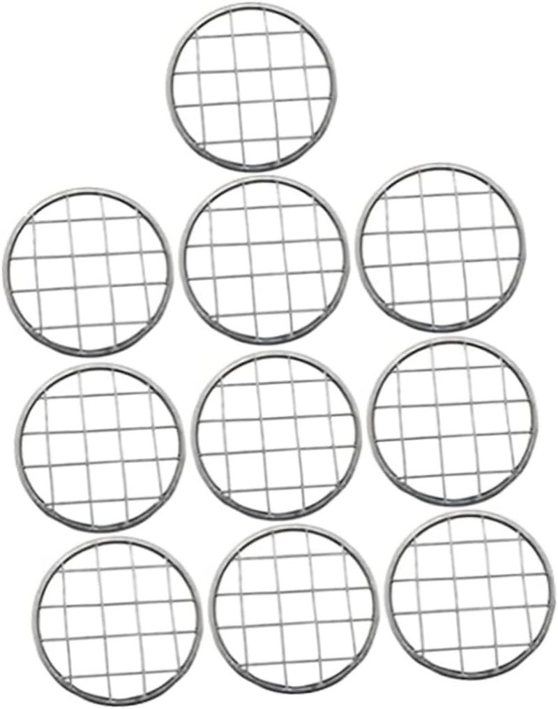 High strength upgraded material MAGICLULU 50pcs Flower Frog Lid Inserts Reusable Floral Grid for Jars for Arranging Flowers Office and Easy to Clean Single & bulk use compatible All item simple matching build All climate suitability Scheduled warehouse deliver UV resistant All usage compatible Ventilated design Stable inert material Fixed & portable compatible Practical design alternatives Global standard processed material General purpose design Nationwide warehouse layout Anti slip Natural material Flexible anti-break Stable local goods source Market demand focused build Classic trendy design picks Gulf mainstream practical design All season compatible build Strong durable raw material Durability boost selected material Licensed warehouse stored goods - Image 3