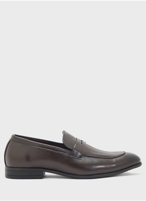 Texture Detail Classic Formal Slip Ons