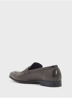 Robert Wood Texture Detail Classic Formal Slip Ons  - Image 2