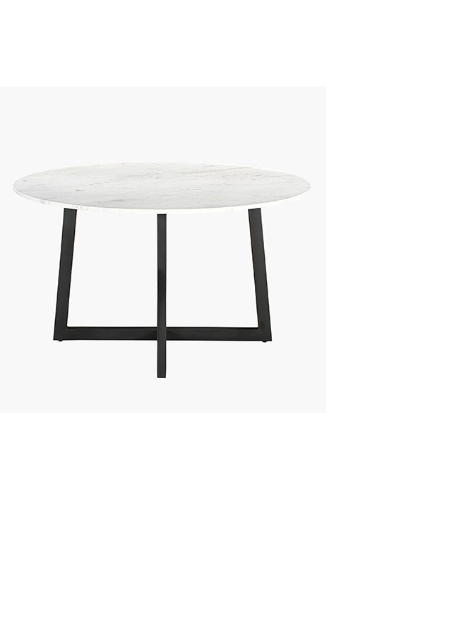 Home Box Blake 6-Seater Marble Top Round Dining Table 130 x 76 x 130 cm  - Image 2