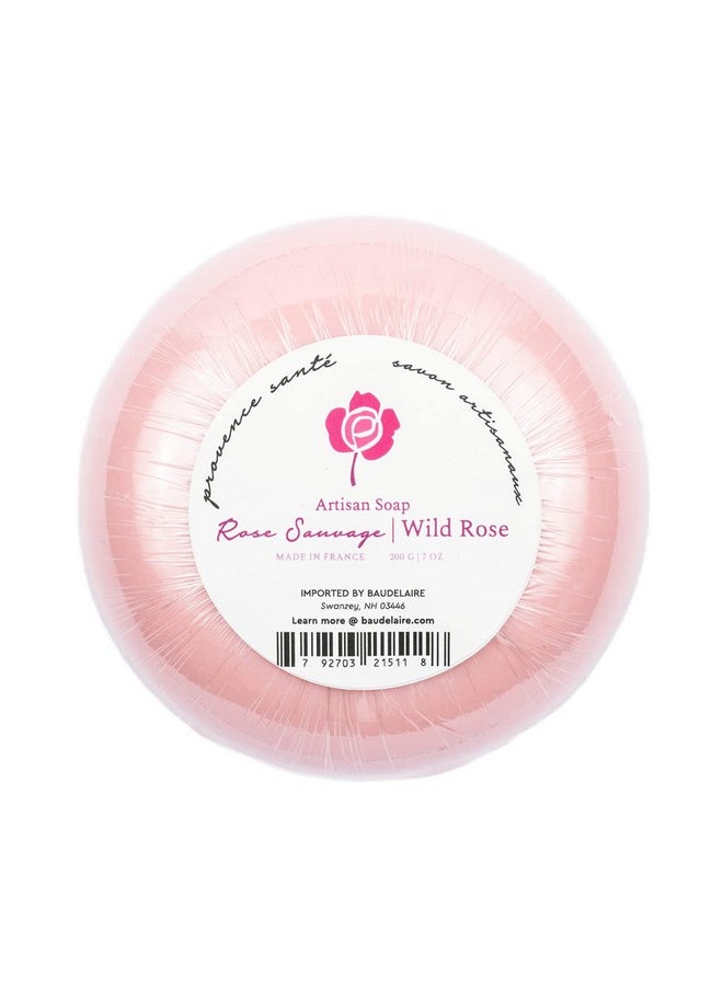 Provence Sante - 7 Oz Wild Rose Bath Soap - Image 1