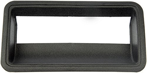 Dorman 76105 Tailgate Handle Bezel Compatible with Select Chevrolet / GMC Models, Black - Image 1