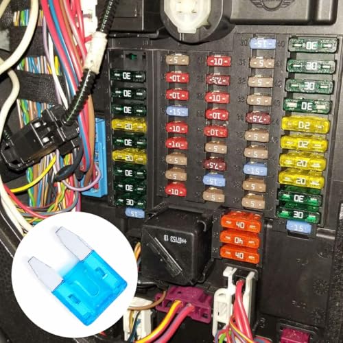 JESUNK 100 Pack Auto Fuses 15 AMP APM/ATM 32V Mini Blade Style Fuses 15A Short Circuit Protection Car Fuse (15 AMP) - Image 5