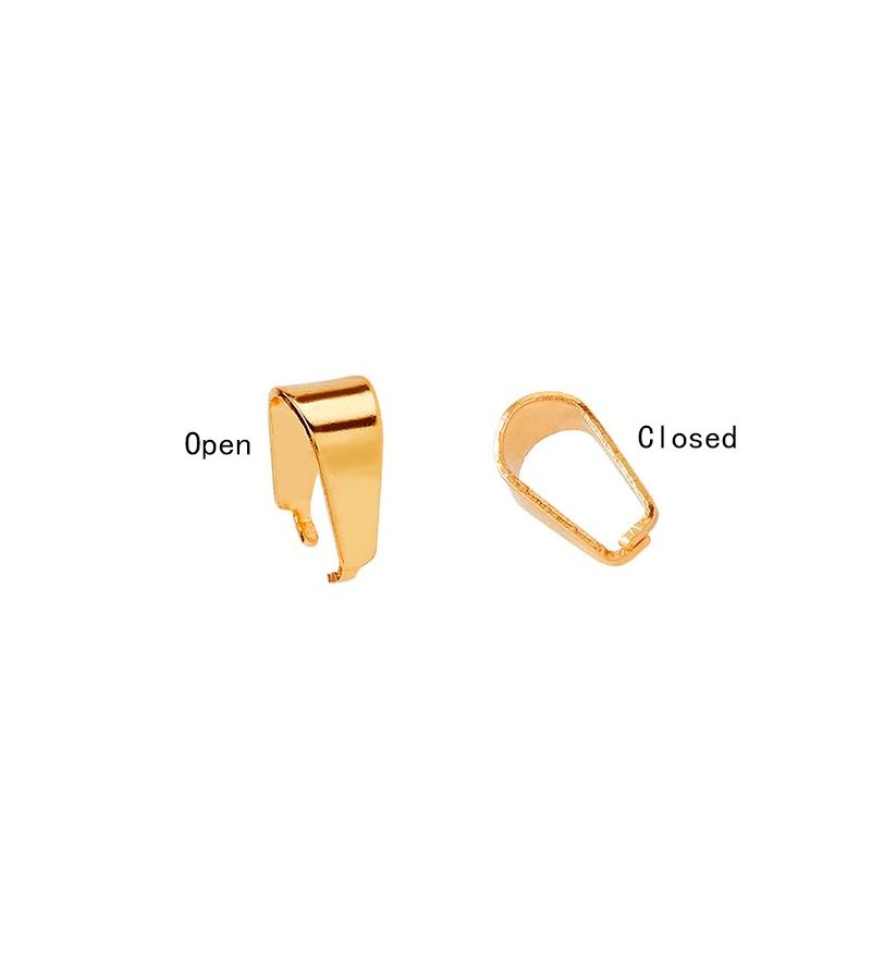 18K Gold Plated Stainless Steel Jewelry Clasps Golden 8.7mm 10 Pcs for DIY Bracelet Necklace Earring - Image 3