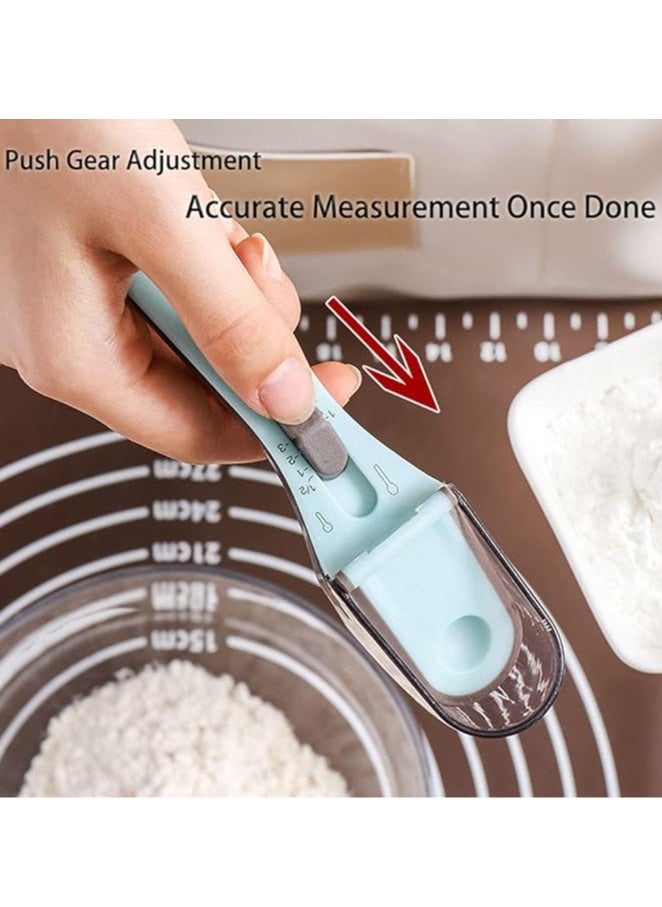 General - Teaspoon Measuring Spoon, Adjustable Measuring Cup & Spoon, Cooking Baking Kitchen Metric Ml, Ounce Measurements for Solids/Powders/Liquids - Image 1