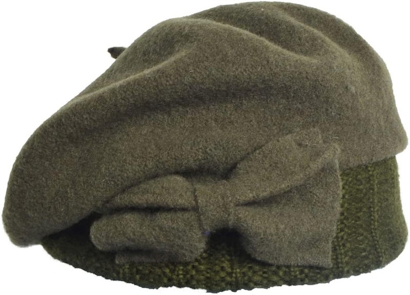 VECRY Women's 100% Wool Bucket Hat Felt Cloche Beret Dress Winter Beanie Hats - Image 2