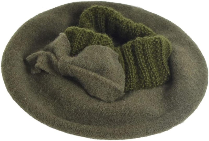 VECRY Women's 100% Wool Bucket Hat Felt Cloche Beret Dress Winter Beanie Hats - Image 3