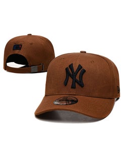 NY Embroidery Hip Hop Snapback Hat Black
