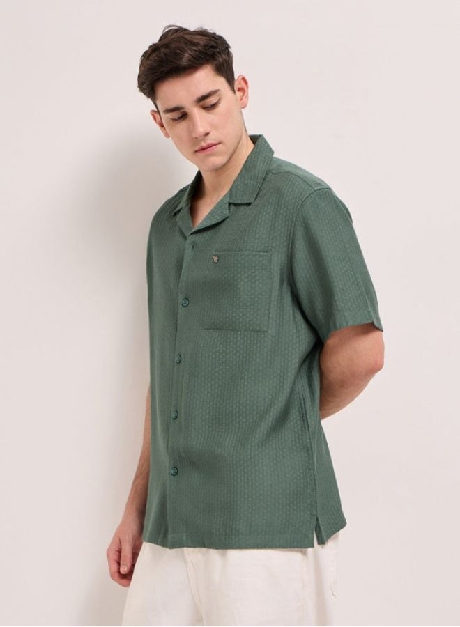 THE BEAR HOUSE Men's Shirt for Casual and Formal Wear | Classic Button-Down Style for Office, Daily Use, Travel, Events & All-Season Outfits | Versatile & Stylish Wardrobe Essential for Every Occasion - Image 3