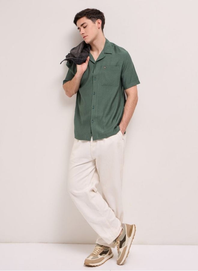 THE BEAR HOUSE Men's Shirt for Casual and Formal Wear | Classic Button-Down Style for Office, Daily Use, Travel, Events & All-Season Outfits | Versatile & Stylish Wardrobe Essential for Every Occasion - Image 4