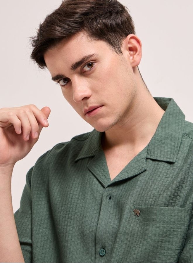 THE BEAR HOUSE Men's Shirt for Casual and Formal Wear | Classic Button-Down Style for Office, Daily Use, Travel, Events & All-Season Outfits | Versatile & Stylish Wardrobe Essential for Every Occasion - Image 5