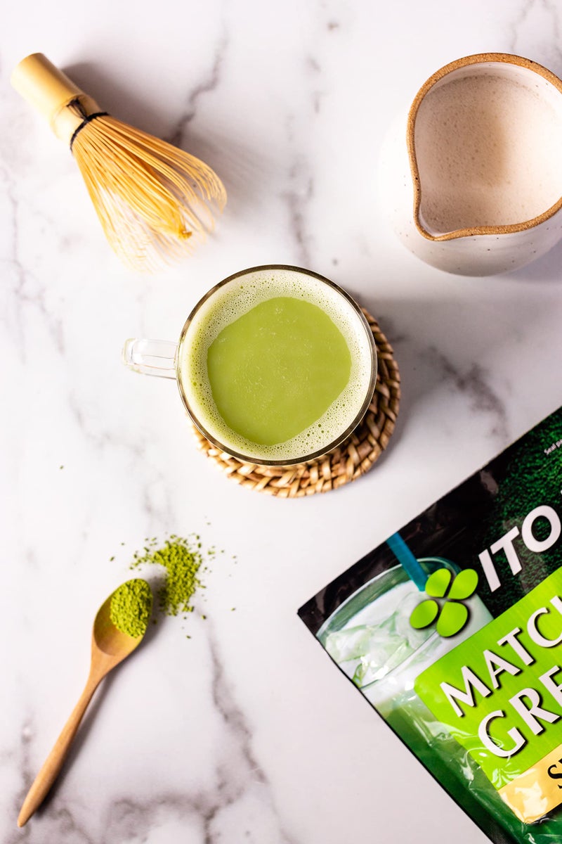 Ito En Matcha Green Tea, Sweet Powder, 17.5 Ounce (Pack of 1), Sweetened Green Tea Powder - Image 2