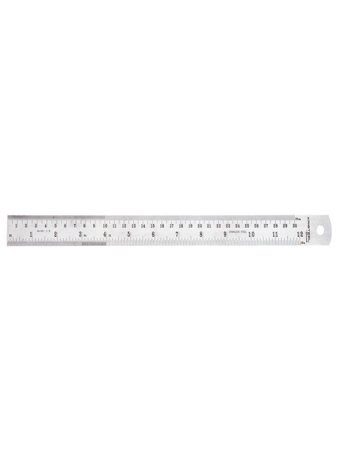 KRISTEEL 300mm STAINLESS STEEL RULE - Pack of 10 (401 C)