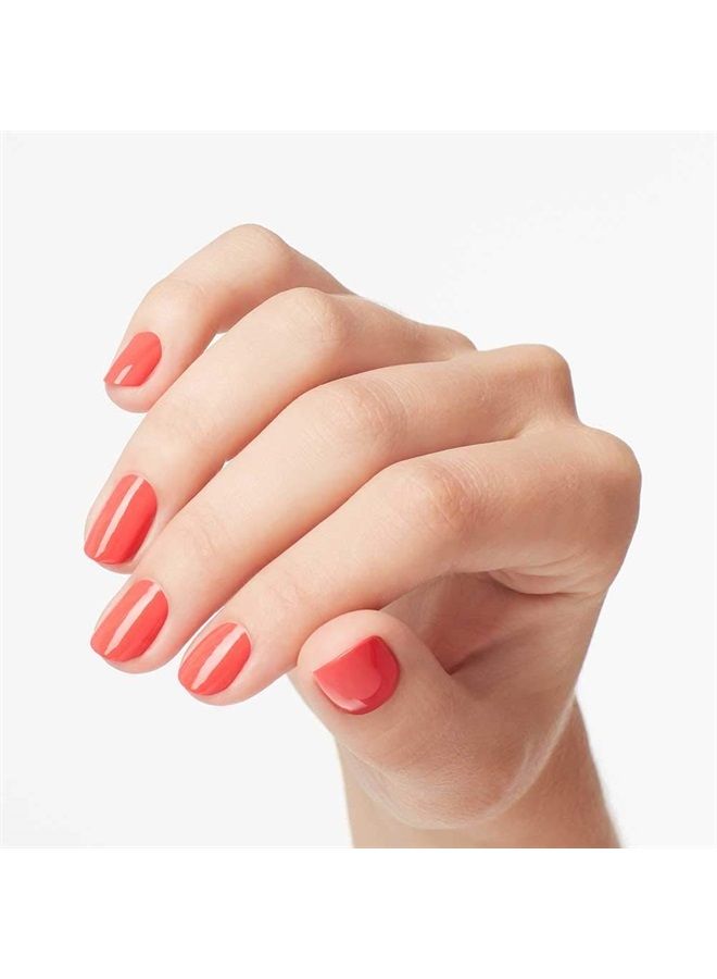 OPI Nail Lacquer, Live.Love.Carnaval, Orange Nail Polish, 0.5 fl oz - Image 2