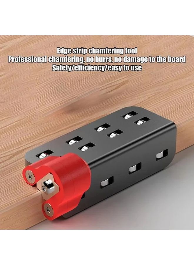 Bevel Artifact Woodworking Edge Trimmer Manual Chamfering Tool Metal Construction - Image 2