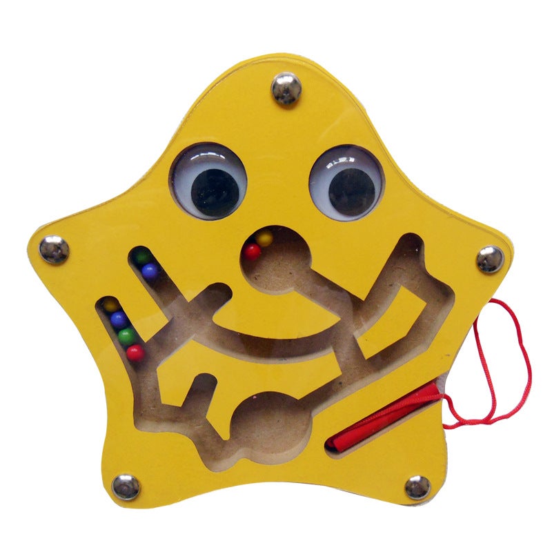 Magnetic Pen Walking Beads Small Maze Toys Young Children Thinking Training Magnetic Magnet Boy Puzzle Concentration - Image 5