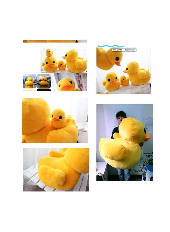 VIDOSCLA Cute Yellow Duck Stuffed Plush Pillow Animal Dolls Super Soft Huggable Toy Gift for Children - Image 4